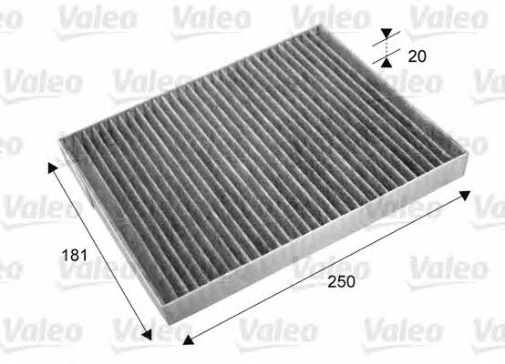 Valeo 715667 Activated Carbon Cabin Filter 715667
