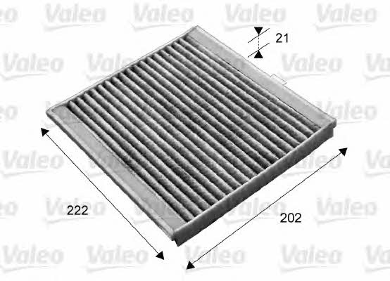 Valeo 715676 Activated Carbon Cabin Filter 715676