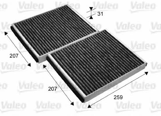 Valeo 715690 Activated Carbon Cabin Filter 715690