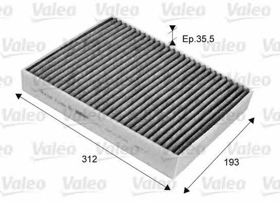 Valeo 715704 Activated Carbon Cabin Filter 715704