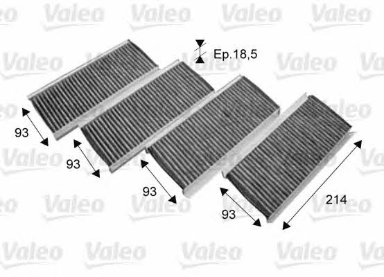 Valeo 715712 Activated Carbon Cabin Filter 715712