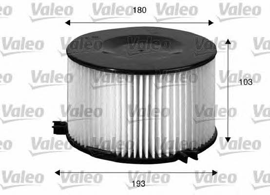 Valeo 716042 Filter, interior air 716042