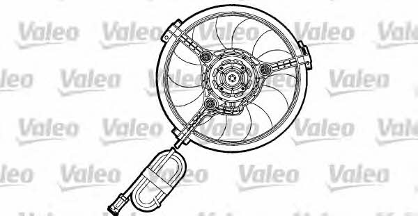 Valeo 698155 Hub, engine cooling fan wheel 698155