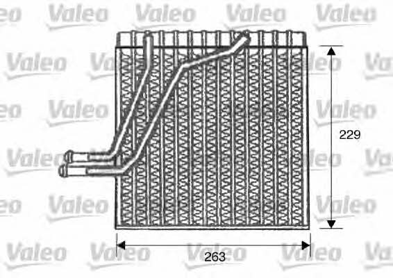 Valeo 817113 Air conditioner evaporator 817113