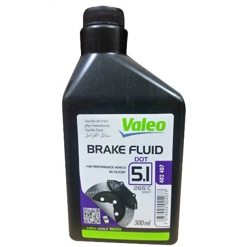 Valeo 402407 Brake fluid DOT 5.1 0.5 l 402407