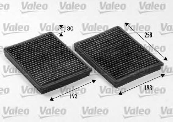Valeo 698246 Activated Carbon Cabin Filter 698246