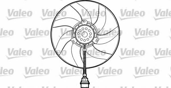 Valeo 698465 Hub, engine cooling fan wheel 698465
