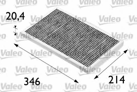 Valeo 698684 Activated Carbon Cabin Filter 698684