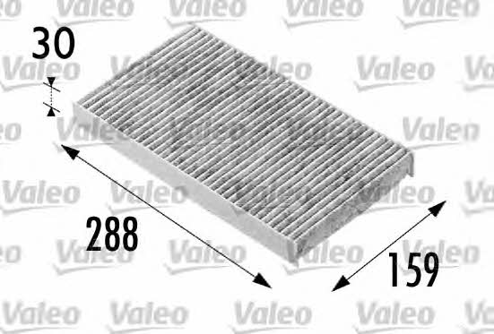 Valeo 698687 Activated Carbon Cabin Filter 698687