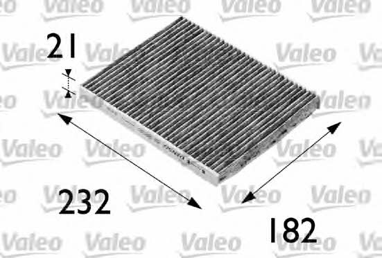 Valeo 698692 Activated Carbon Cabin Filter 698692