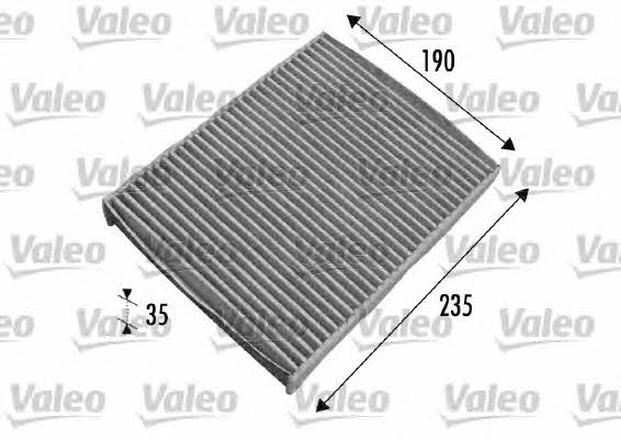 Valeo 698693 Activated Carbon Cabin Filter 698693