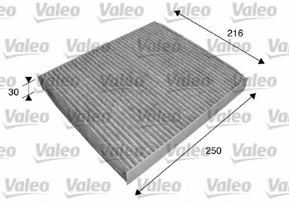 Valeo 698739 Activated Carbon Cabin Filter 698739