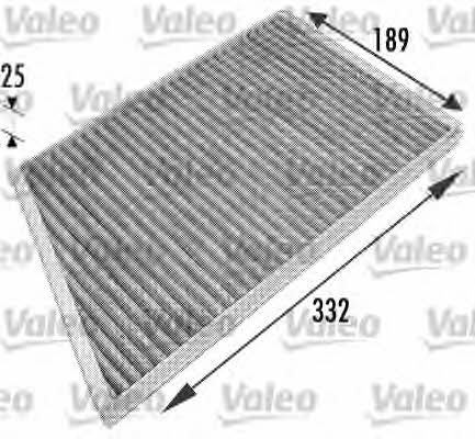 Valeo 698743 Activated Carbon Cabin Filter 698743