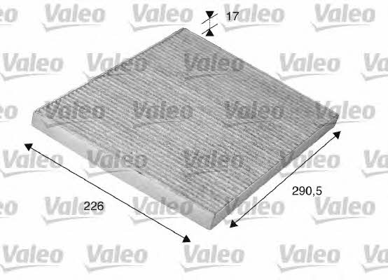 Valeo 698746 Activated Carbon Cabin Filter 698746