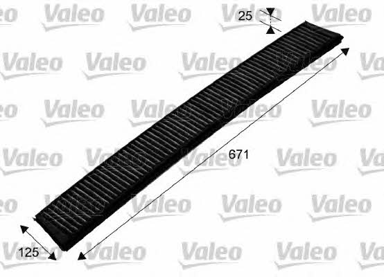 Valeo 698750 Activated Carbon Cabin Filter 698750