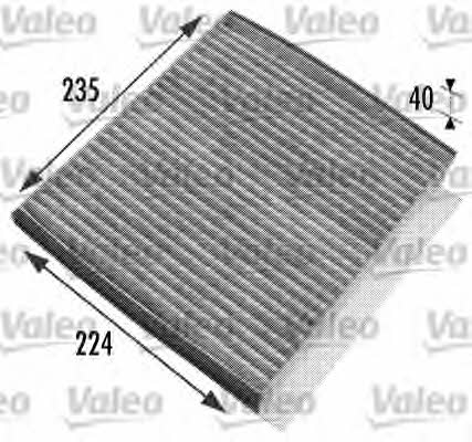 Valeo 698778 Activated Carbon Cabin Filter 698778