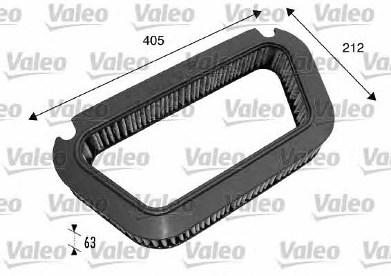 Valeo 698792 Activated Carbon Cabin Filter 698792