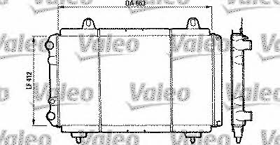 Valeo 730004 Radiator, engine cooling 730004