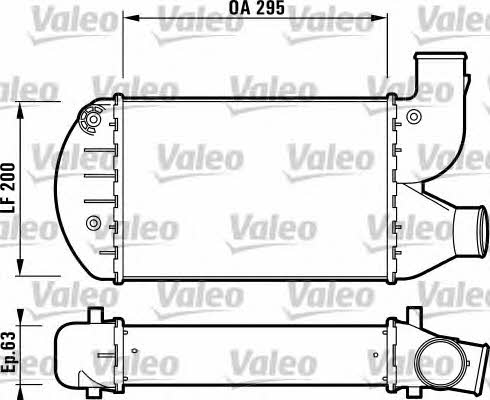 Valeo 817627 Intercooler, charger 817627