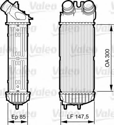 Intercooler Peugeot Partner: 817706 Valeo Intercooler, charger