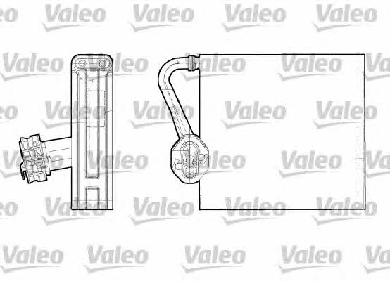 Valeo 817709 Air conditioner evaporator 817709