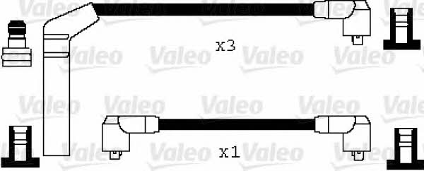 Valeo 346013 Ignition cable kit 346013