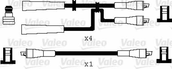 Valeo 346046 Ignition cable kit 346046