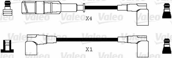 Valeo 346070 Ignition cable kit 346070