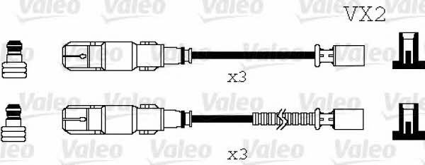 Valeo 346071 Ignition cable kit 346071