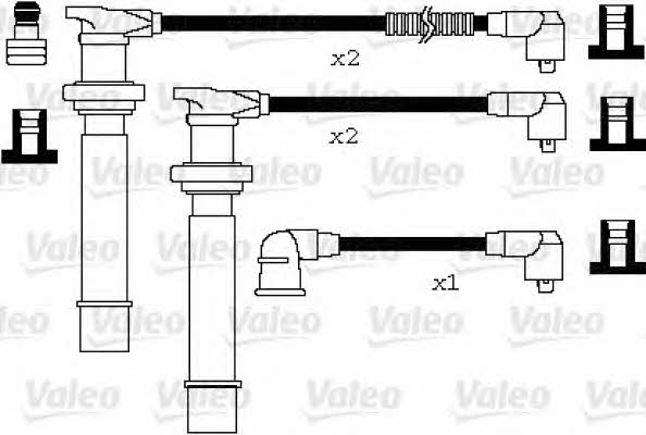 Valeo 346077 Ignition cable kit 346077