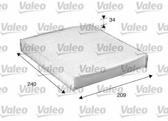 Valeo 698882 Cabin filter 698882 698882 Valeo Cabin filter