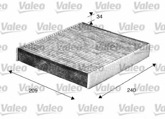 Valeo 698883 Activated Carbon Cabin Filter 698883