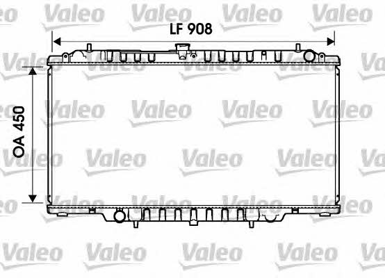 Valeo 734153 Radiator, engine cooling 734153