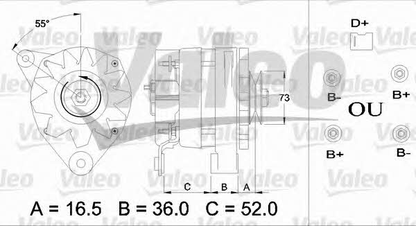 Alternator Valeo 433368