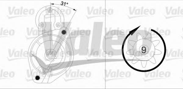 Starter Valeo 436003