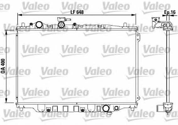 Valeo 730440 Radiator, engine cooling 730440