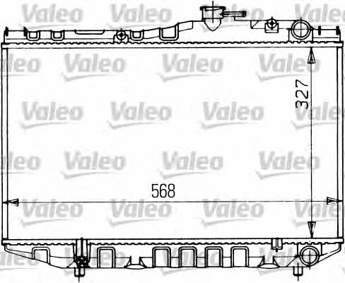 Valeo 730470 Radiator, engine cooling 730470