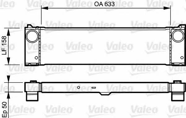 Intercooler charger Mercedes: 818807 Valeo Intercooler, charger
