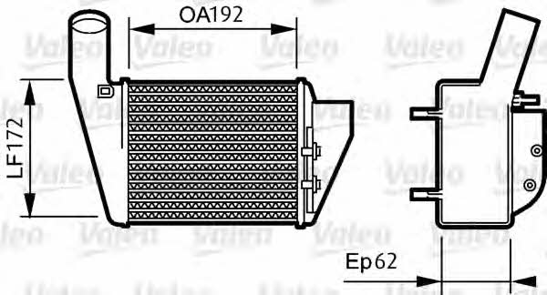 Valeo 818828 Intercooler, charger 818828