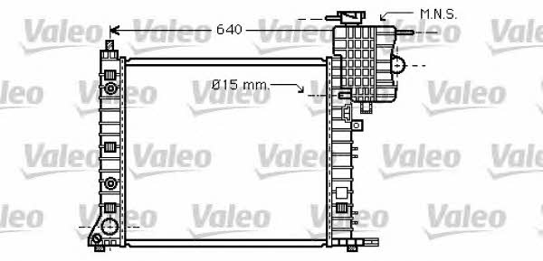 Valeo 734668 Radiator, engine cooling 734668