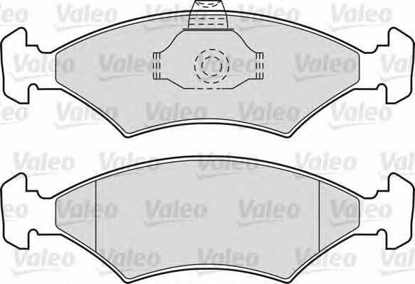 Valeo 598042 Brake Pad Set, disc brake 598042