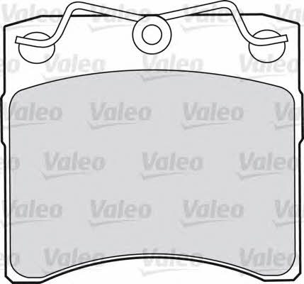 Valeo 598048 Brake Pad Set, disc brake 598048