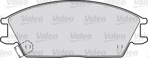 Valeo 598052 Brake Pad Set, disc brake 598052
