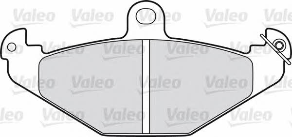Valeo 598055 Brake Pad Set, disc brake 598055