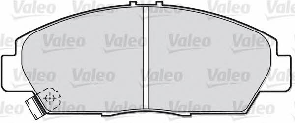 Valeo 598056 Brake Pad Set, disc brake 598056