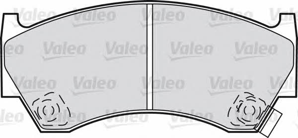 Valeo 598071 Brake Pad Set, disc brake 598071