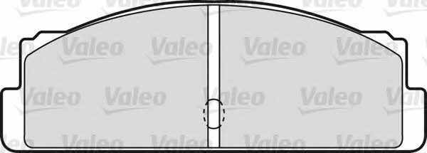 Valeo 598088 Brake Pad Set, disc brake 598088
