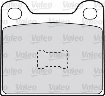 Valeo 598099 Brake Pad Set, disc brake 598099