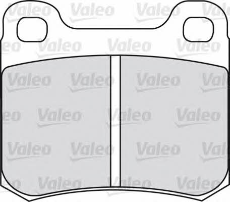 Valeo 598105 Brake Pad Set, disc brake 598105