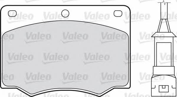 Valeo 598170 Brake Pad Set, disc brake 598170
